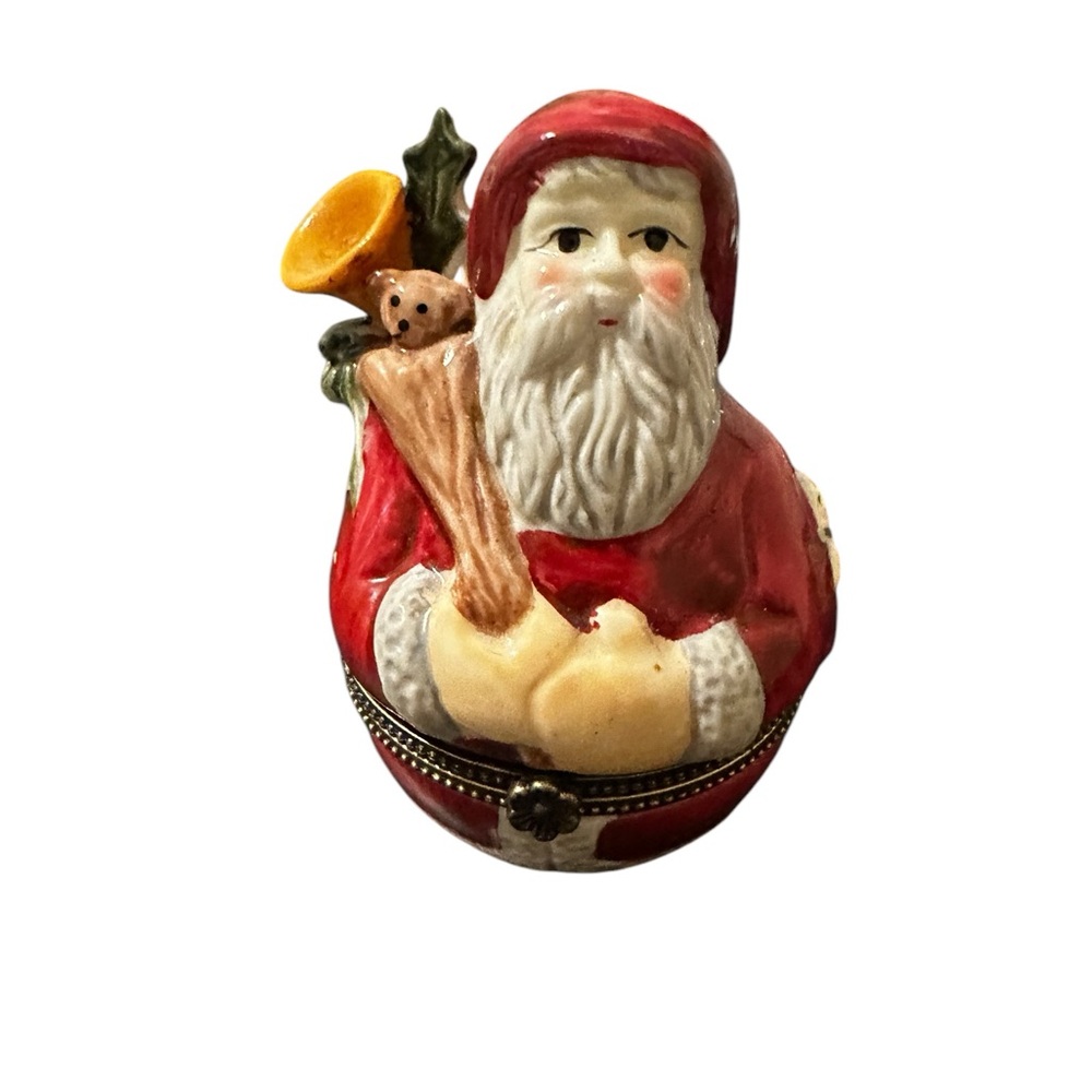 Villeroy & Boch 1748 Santa Trinket box.